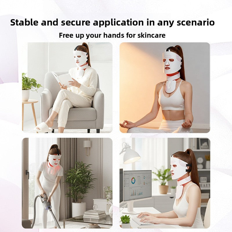 LED Red Light Therapy Facial Mask
